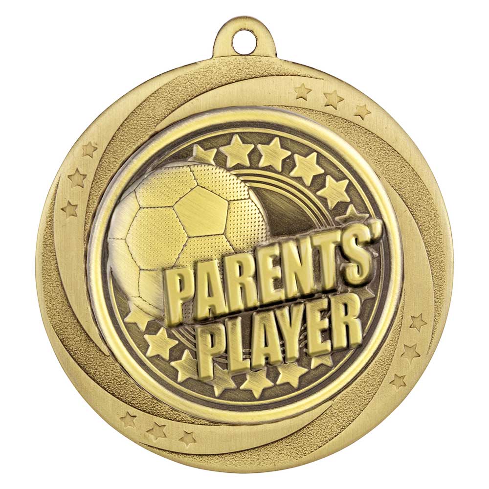 Superstar Parents Player Medal Gold