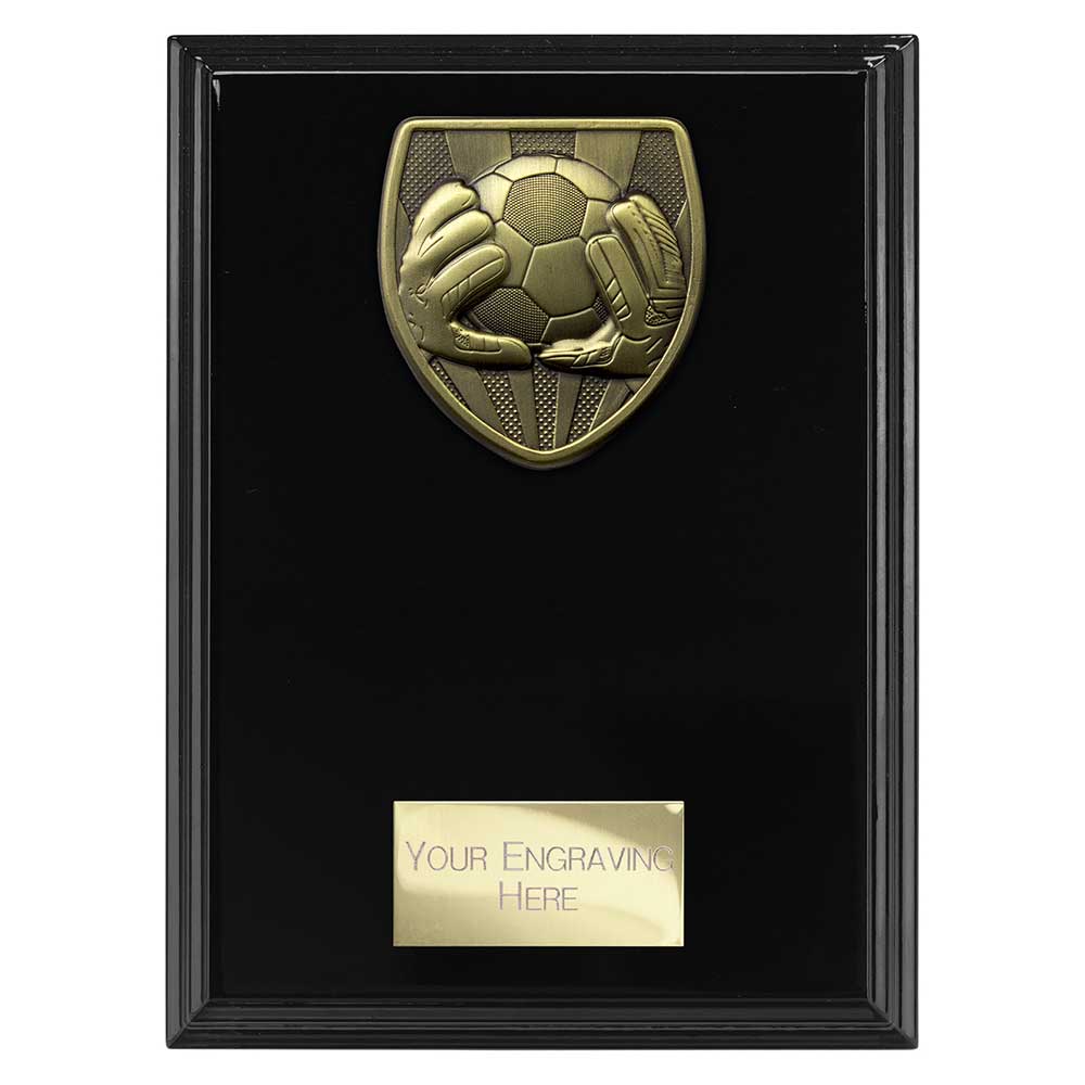 Cobra Plaque Football Goal Keeper Award Epic Black