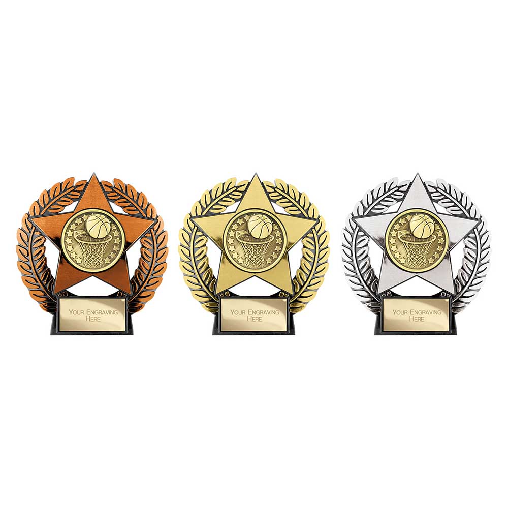 Emperor Star Basketball Plaque