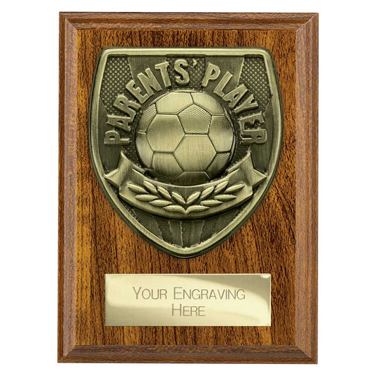 Cobra Plaque Parents Player Award Walnut