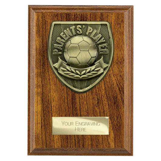 Cobra Plaque Parents Player Award Walnut