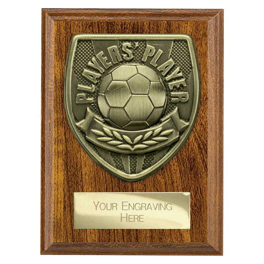 Cobra Plaque Players Player Award Walnut