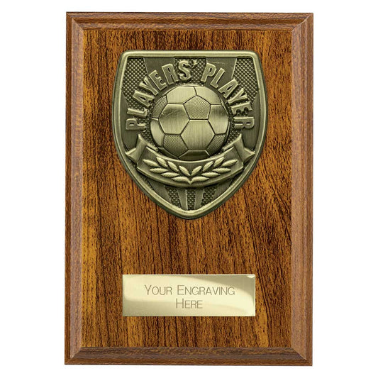 Cobra Plaque Players Player Award Walnut