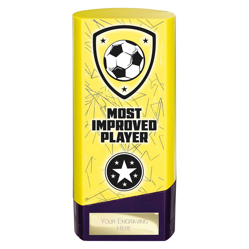 Prime Heavyweight Most Improved Player Yellow & Purple