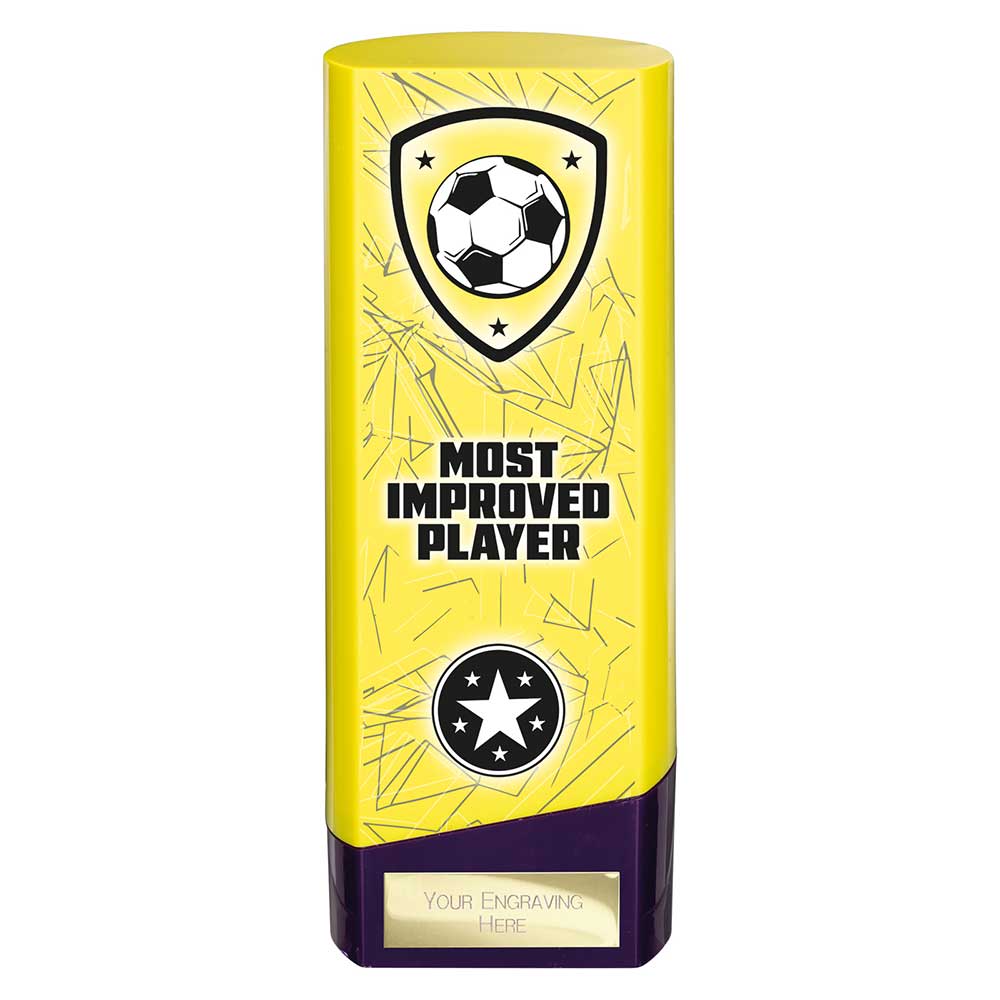 Prime Heavyweight Most Improved Player Yellow & Purple