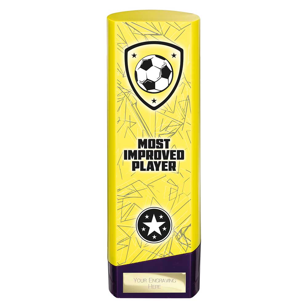Prime Heavyweight Most Improved Player Yellow & Purple