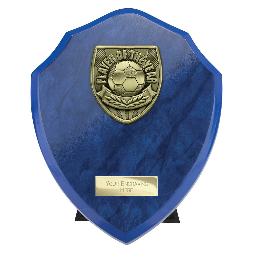 Cobra Shield Player of Year Award Azure Blue