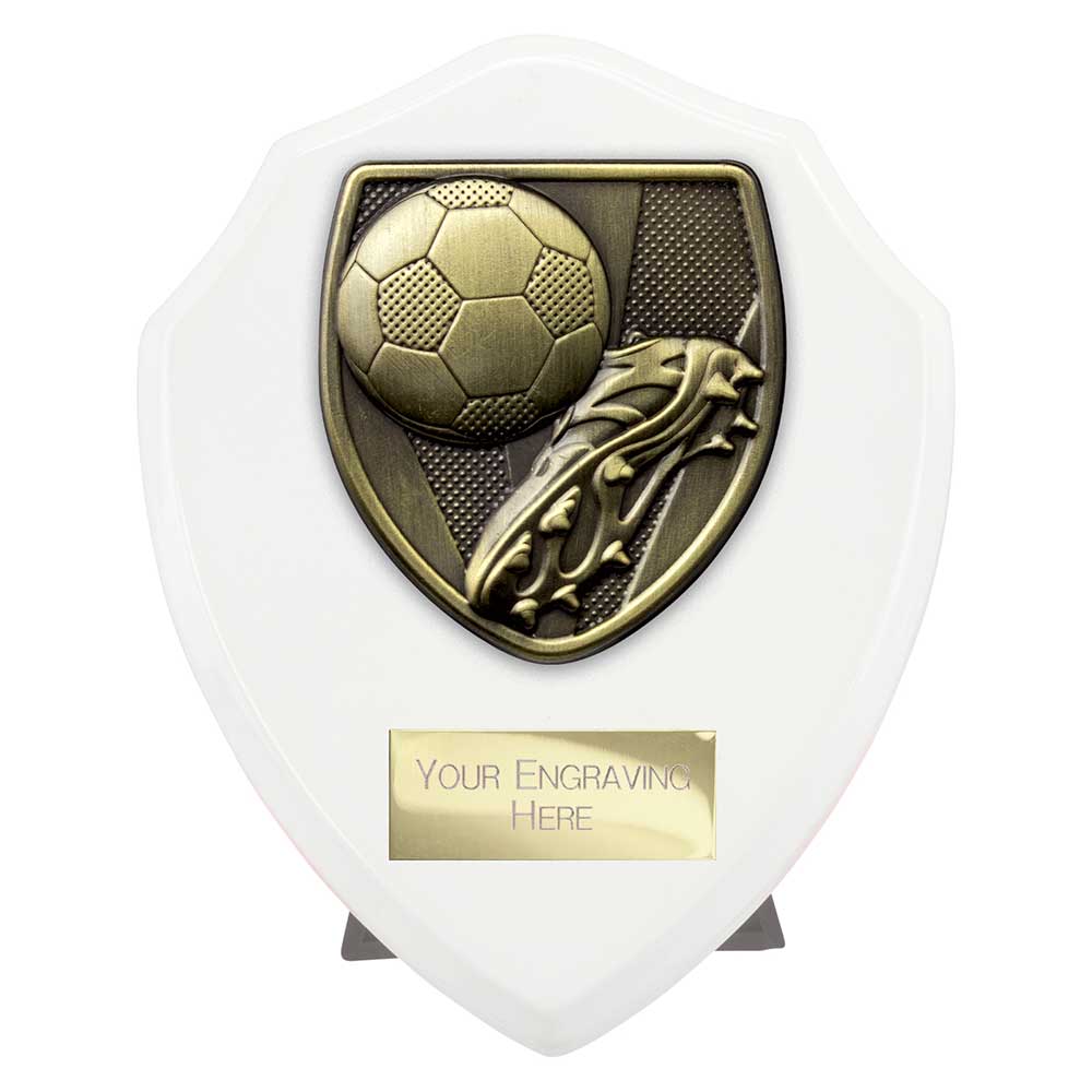 Cobra Shield Football Boot & Ball Award Arctic White