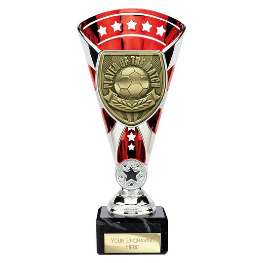 Cobra Star Cup Player of Match Silver & Red