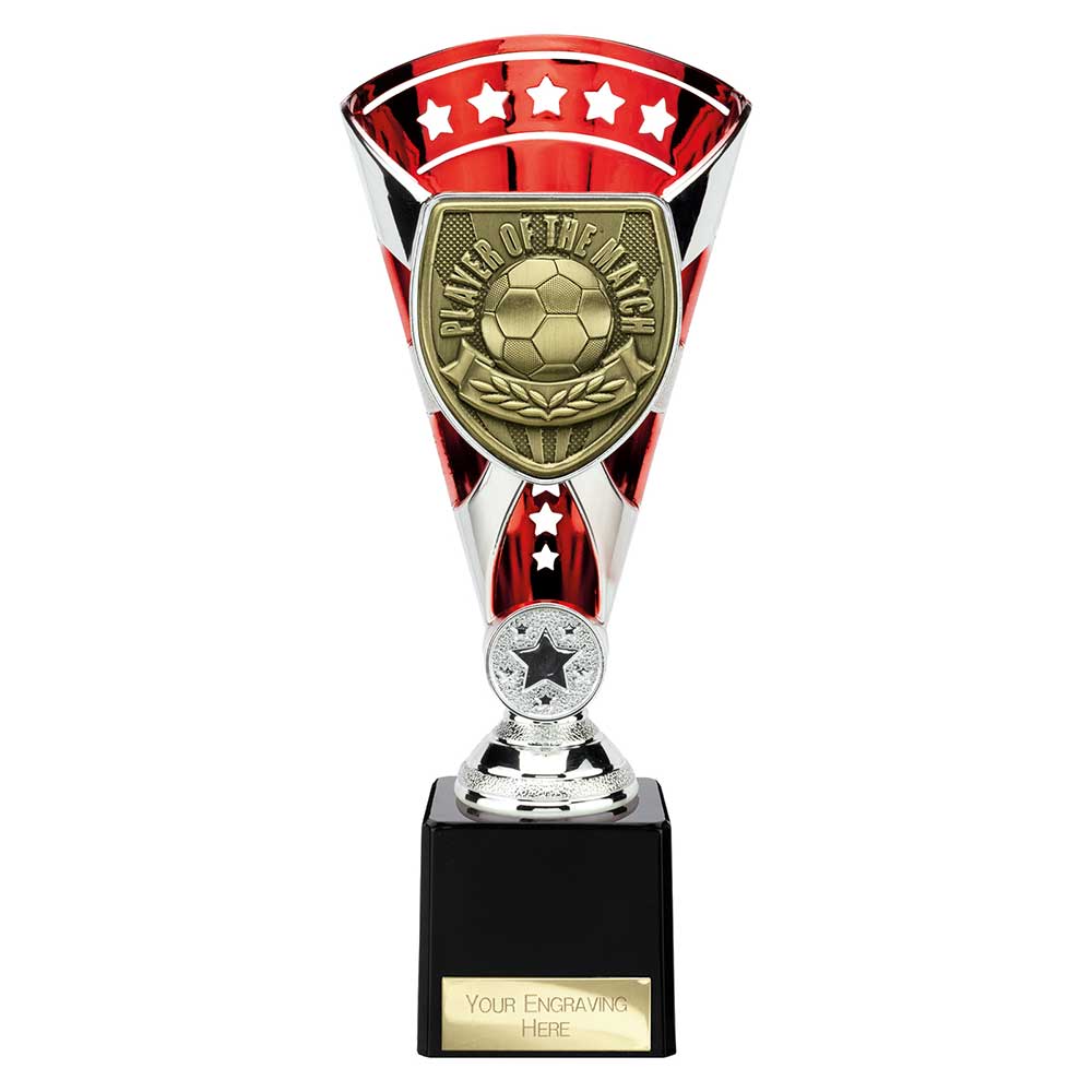 Cobra Star Cup Player of Match Silver & Red