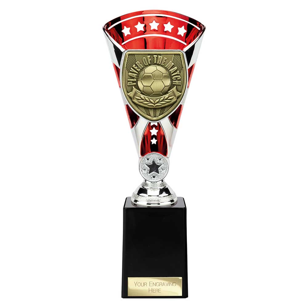 Cobra Star Cup Player of Match Silver & Red