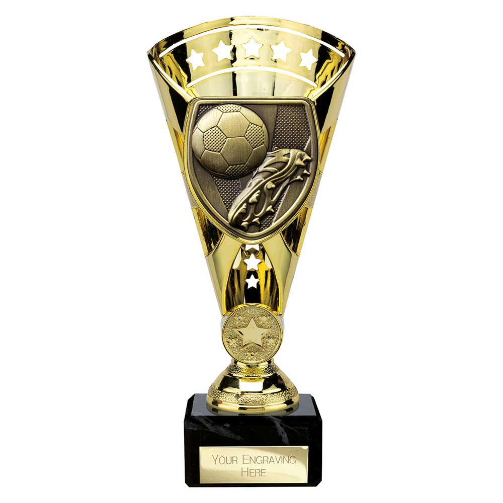 Cobra Star Cup Football Boot & Ball Gold