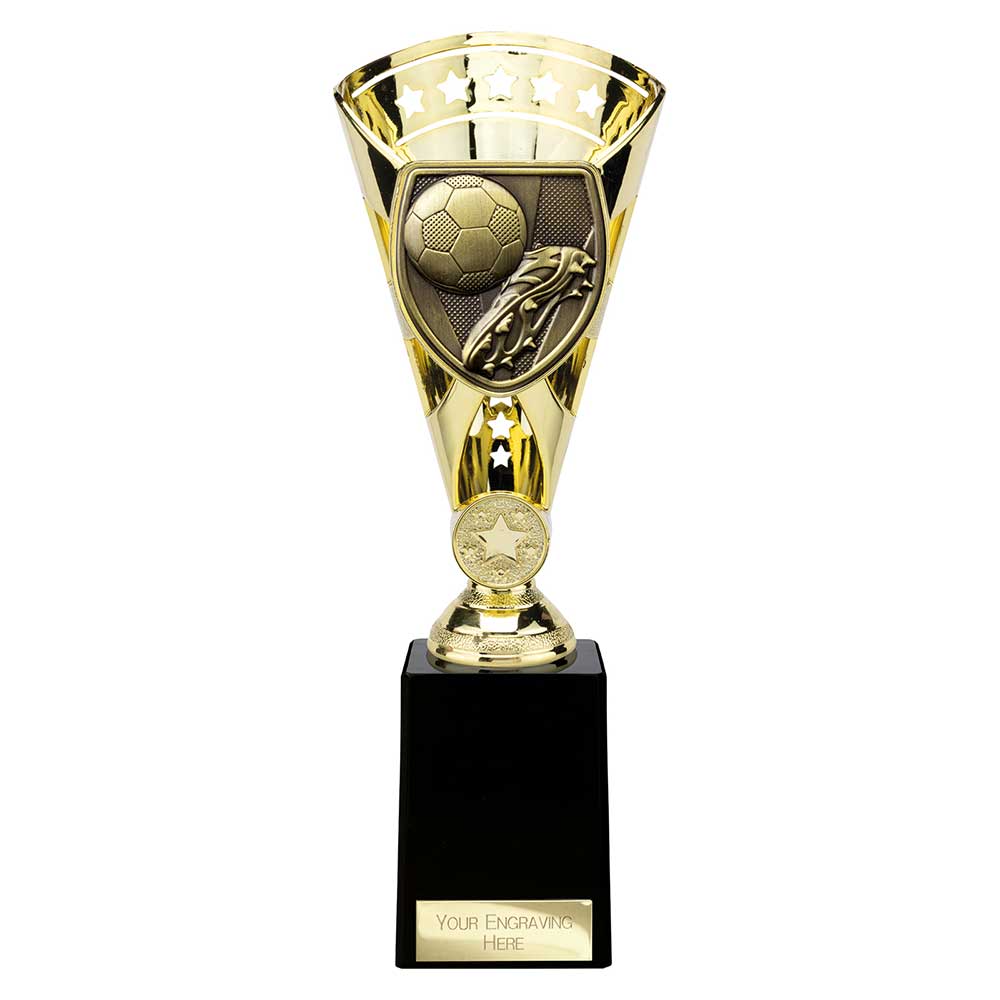 Cobra Star Cup Football Boot & Ball Gold