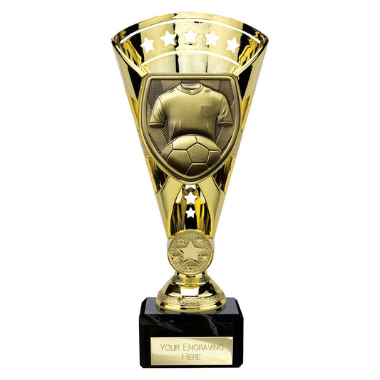 Cobra Star Cup Football Shirt & Ball Gold