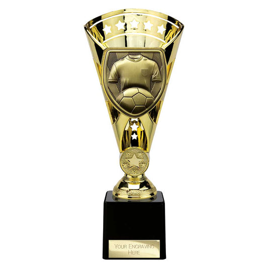 Cobra Star Cup Football Shirt & Ball Gold
