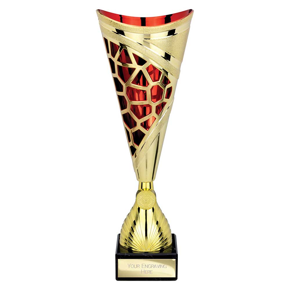 Vivid Trophy Gold & Red