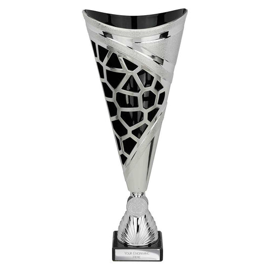 Vivid Trophy Silver & Black