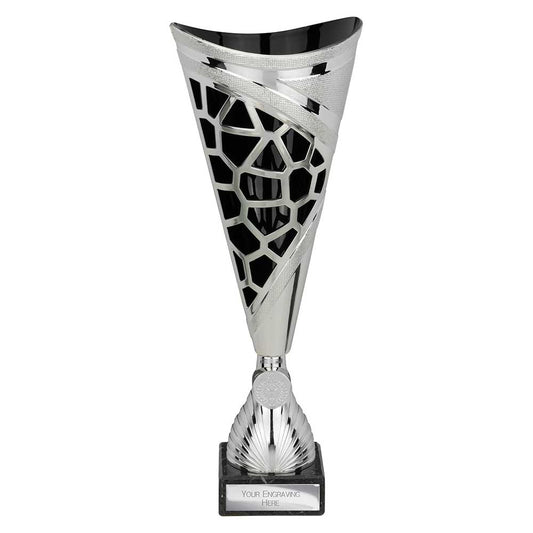Vivid Trophy Silver & Black