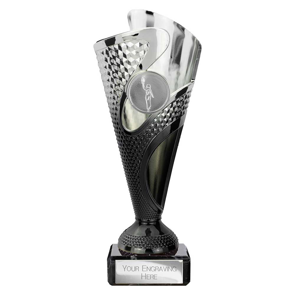 Rodeo Trophy Silver & Black