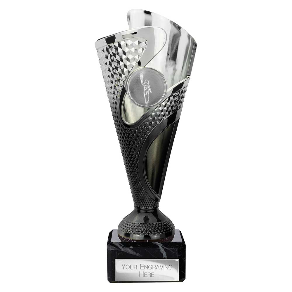 Rodeo Trophy Silver & Black