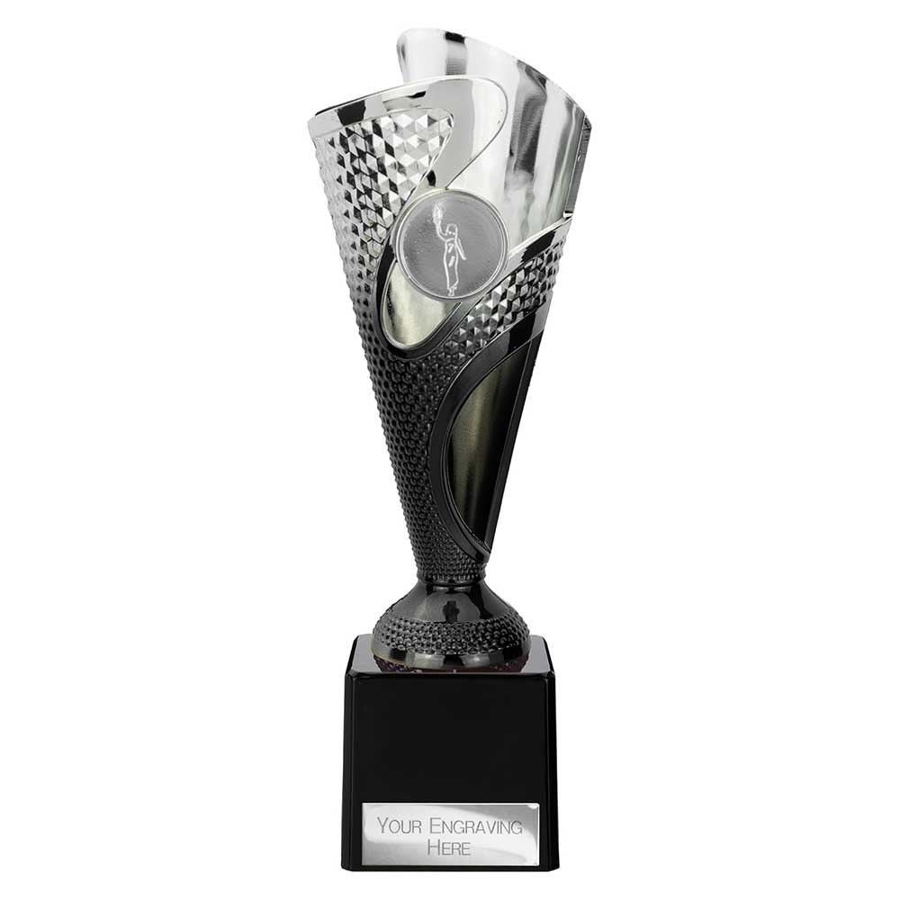 Rodeo Trophy Silver & Black