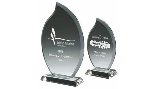 Clear Glass Flame Stand (In Presentation Case)