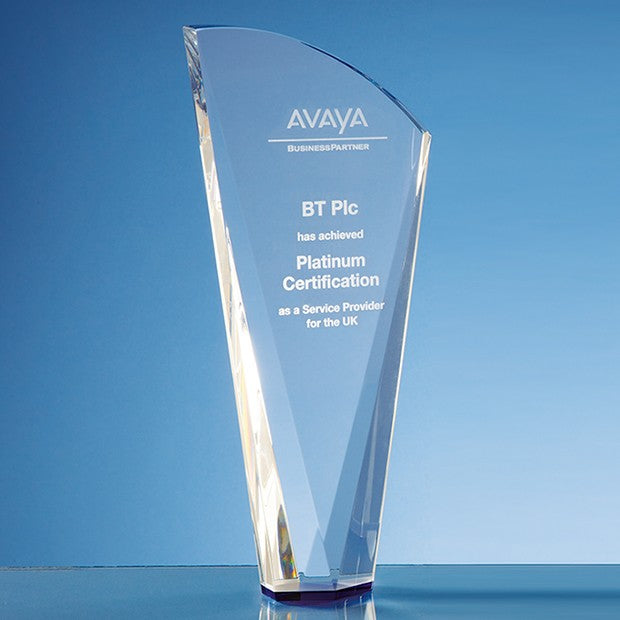 Optical Crystal Facet Shard Award
