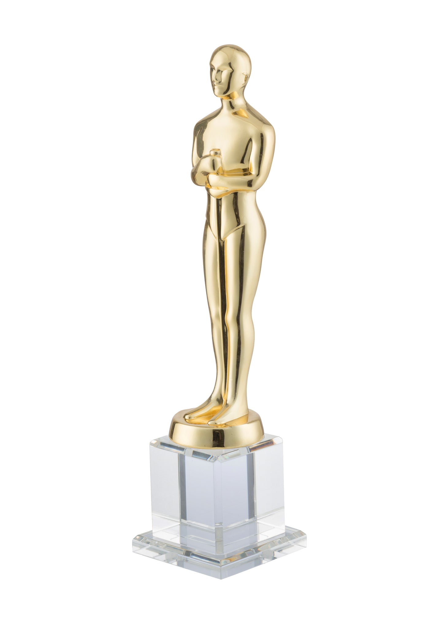 LG Metal Figure and Crystal Base Award - 3 Sizes