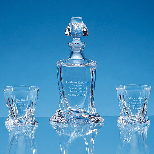 3pc 0.85ltr Quatro Whisky Set supplied in a Gift Box