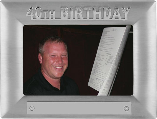 40th Birthday Photoframe