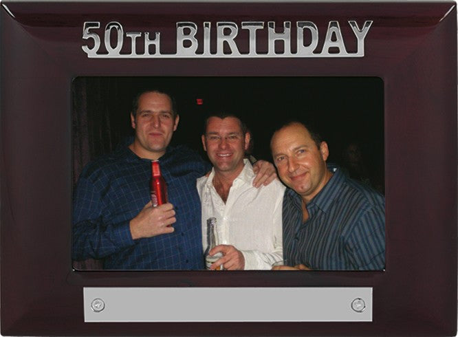 50th Birthday Photoframe