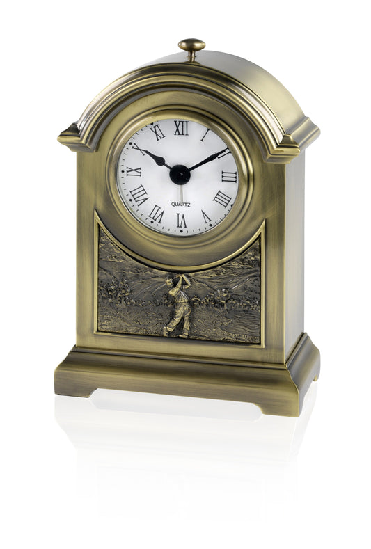 Ant Brass Arch Golf Clock