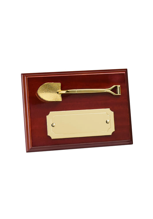MB Gold Finish Shovel Award