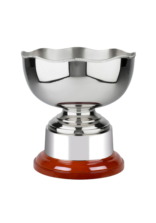 25.5cm Nickel Plated Pentagon Bowl