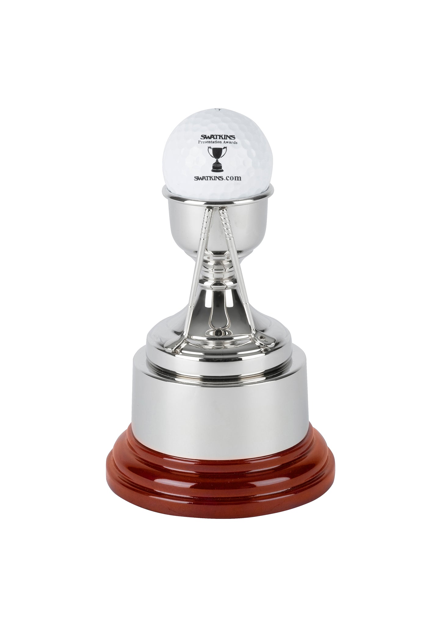 12cm Nickel Plated Ball Holder