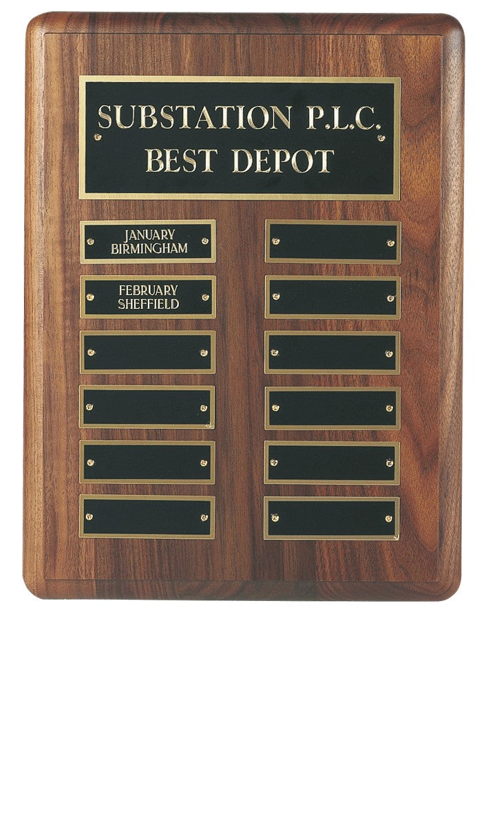 Wall & Desk Plaques Corporate Awards