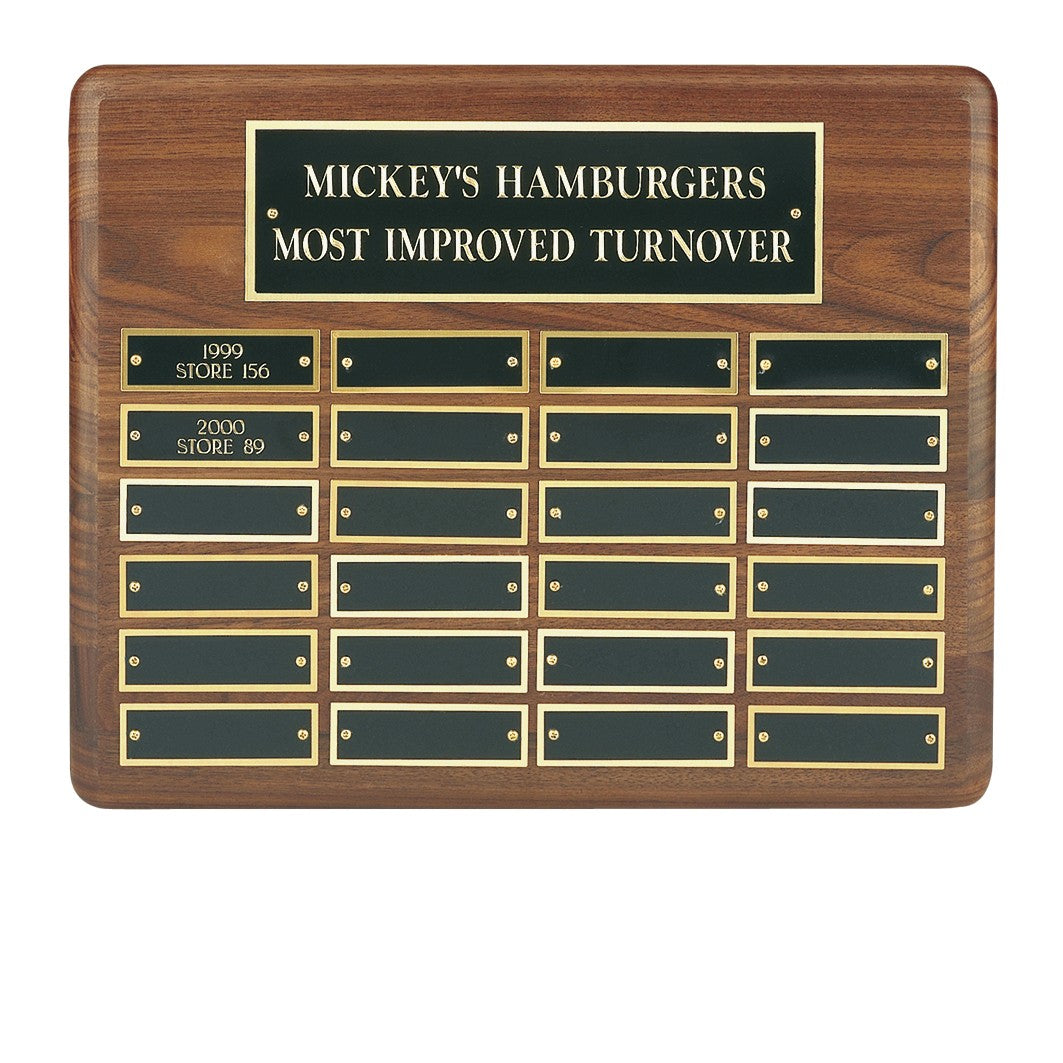 American Walnut Plaque
