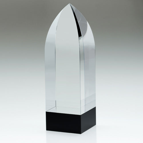 Clear|Black Pointed Column (60mm Thick)