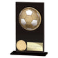 Ikon Hero Football Glass Award Jet Black