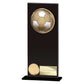 Ikon Hero Football Glass Award Jet Black