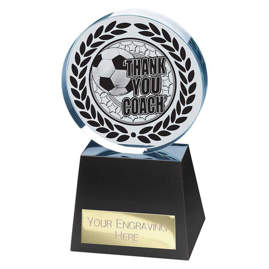 Emperor Thank You Coach Crystal Award