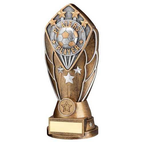 Brz|Silv Diamond Column + Players Player Disc & Plate (1in Cen) - 9.5in