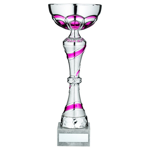 Silver|Pink Trophy Cup