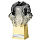 Invincible Football Heavyweight Shirt Gunmetal to Gold
