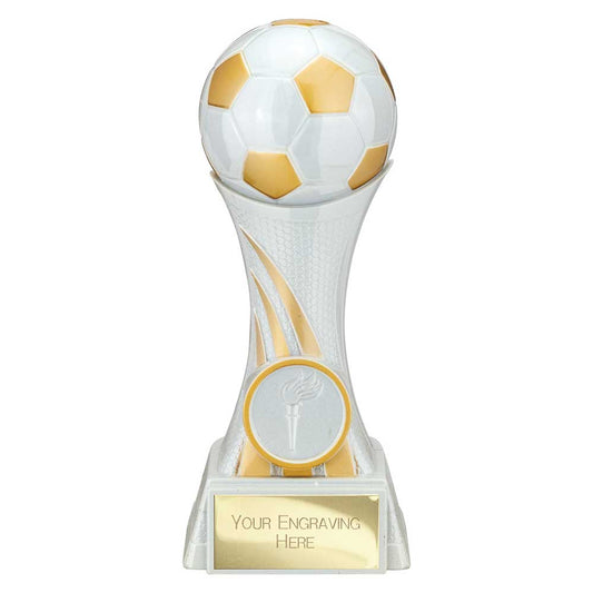 Attack Strike Football Award White & Gold