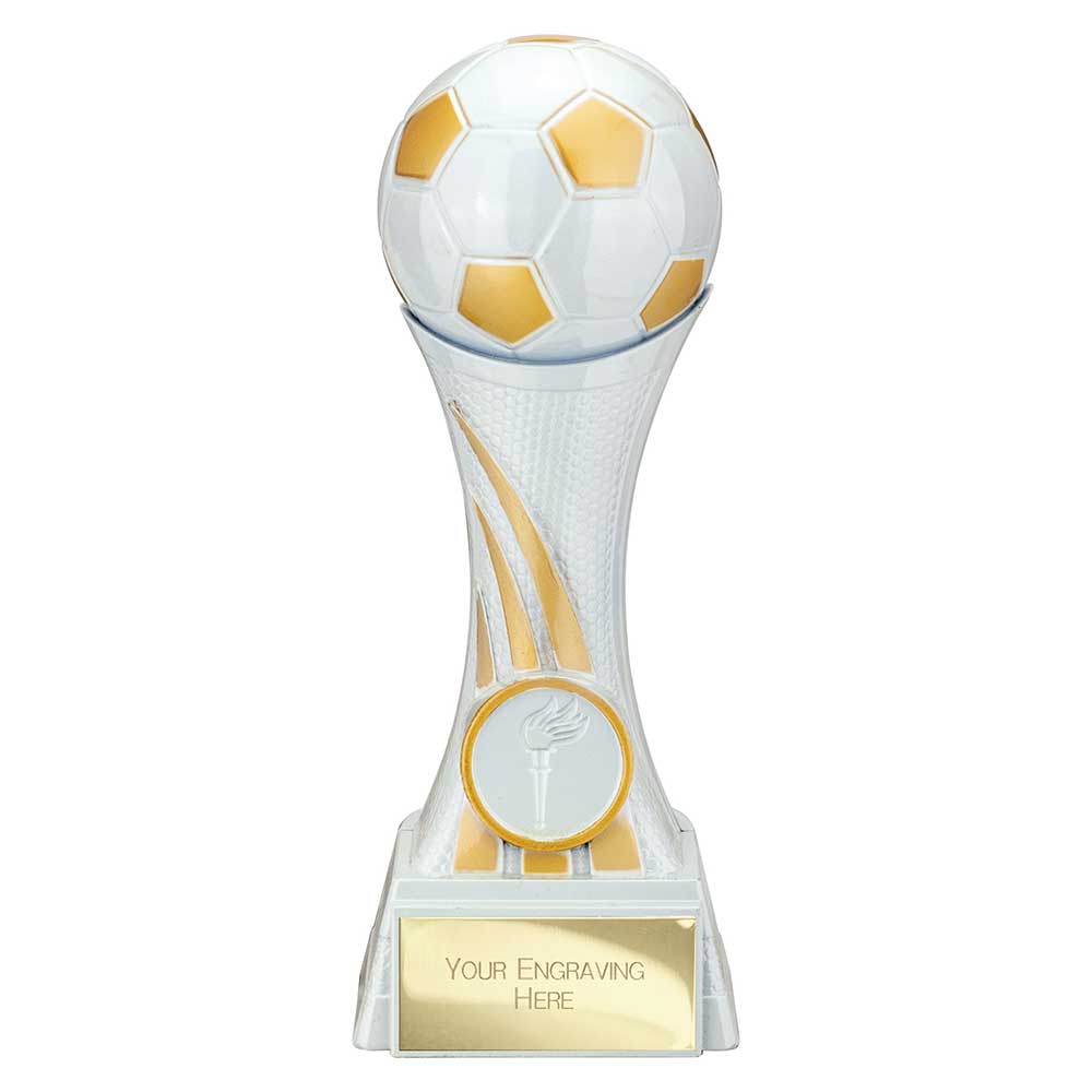 Attack Strike Football Award White & Gold