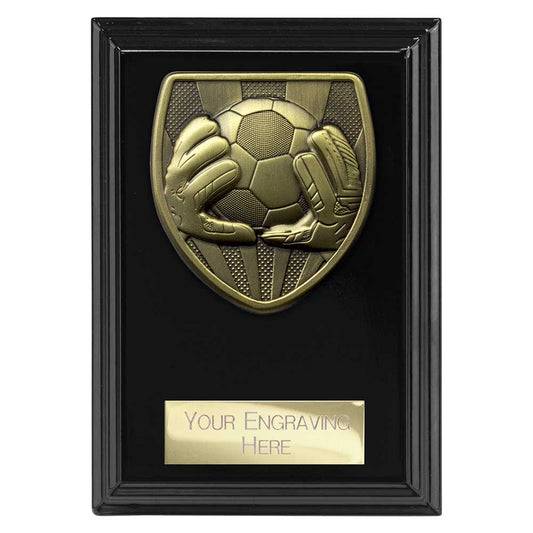 Cobra Plaque Football Goal Keeper Award Epic Black