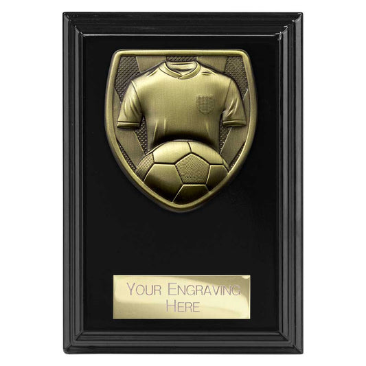 Cobra Plaque Football Shirt & Ball Award Epic Black