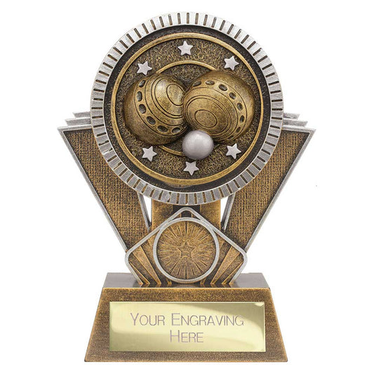 Apex Ikon Lawn Bowls Award Gold & Silver