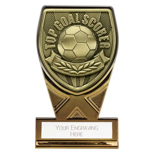 Fusion Cobra Top Scorer Plaque Award Black & Gold
